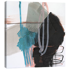 Leinwandbild Linearer Instinkt II - Jennifer Goldberger