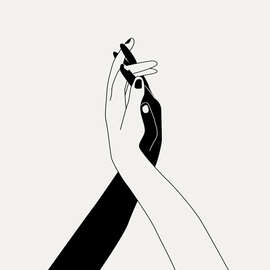 Magnettafel Halt dich fest II