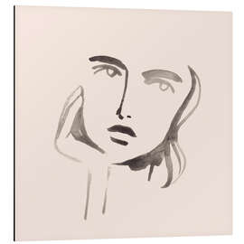 Magnettafel Gesichter IV