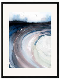 Gerahmter Kunstdruck Geodental I