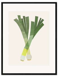 Impresión de arte enmarcada Organic Veg II