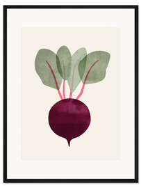 Gerahmter Kunstdruck Organic Veg IX