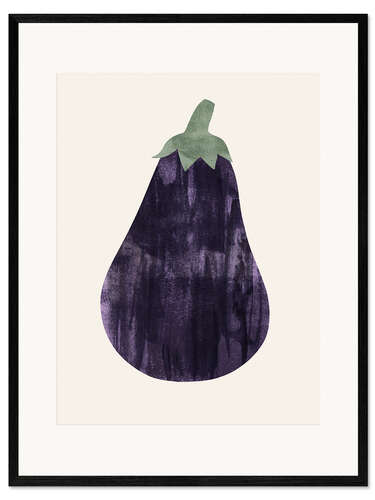 Impresión de arte enmarcada Organic Veg VIII