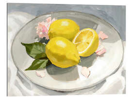 Gallery print Lemons on a plate I.