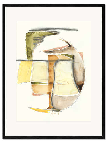 Innrammet kunsttrykk Brown sugar I