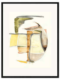Gerahmter Kunstdruck Brauner Zucker I