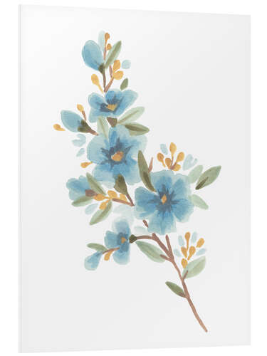 Foam board print Wildflower Branch I