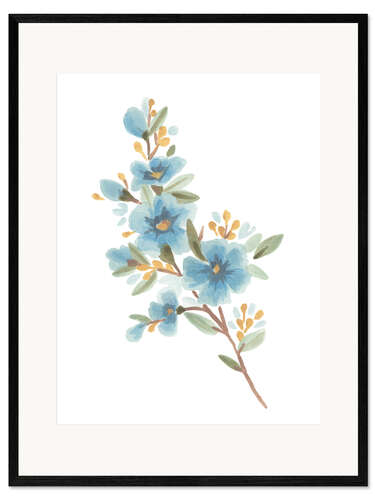 Stampa artistica con cornice Wildflower Branch I