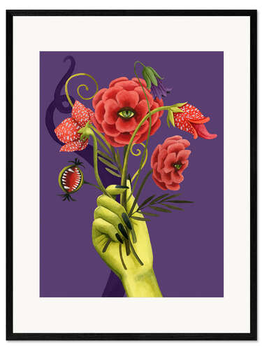Stampa artistica con cornice Witchcraft II