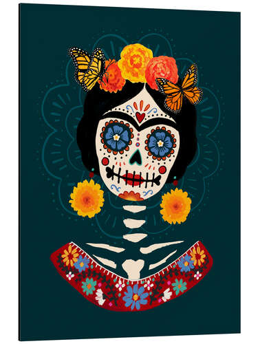 Cuadro de aluminio Bright day of the Dead I