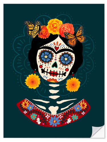 Wall sticker Bright day of the Dead I