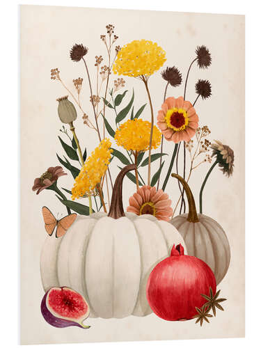 Foam board print Fall Botanicals II