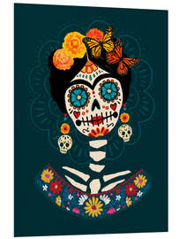 Foam board print Bright Day of the Dead II