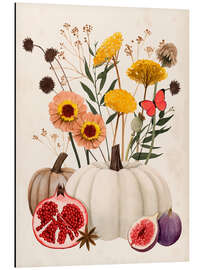 Aluminium print Fall Botanicals I