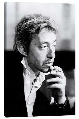 Quadro em tela Serge Gainsbourg, 1978