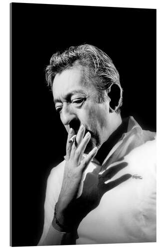 Acrylglasbild Serge Gainsbourg, 1989