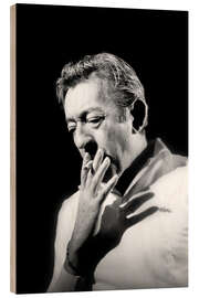 Holzbild Serge Gainsbourg, 1989