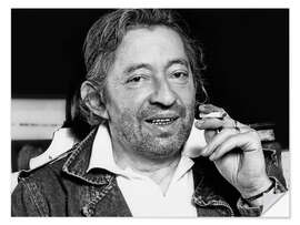 Wall sticker Serge Gainsbourg, 1988