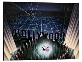 Aluminiumsbilde Hollywood