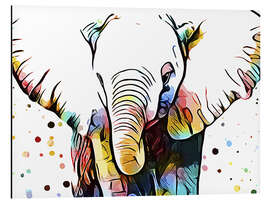 Magnettafel Motley Crew in Farbe III