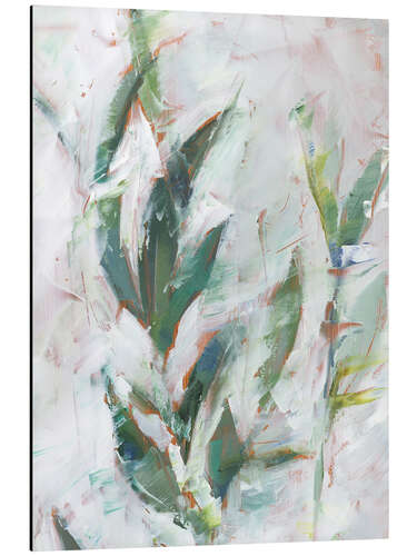 Aluminium print Tropical foliage II