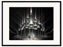 Framed art print Two for tonight