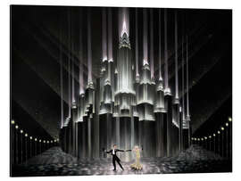 Magnettafel Zwei für heute Abend