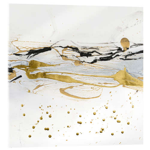 Acrylglasbild Golden Kelp II