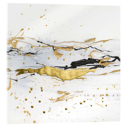 Acrylic print Golden Kelp I