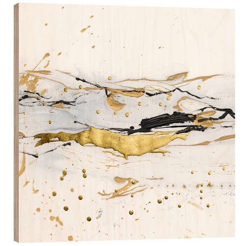 Holzbild Golden Kelp I