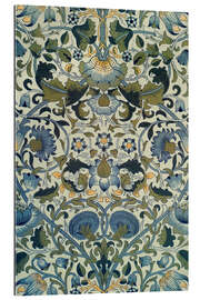 Tableau en plexi-alu Lodden Chintz textile printing