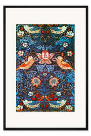 Gerahmter Kunstdruck Erdbeerdieb II