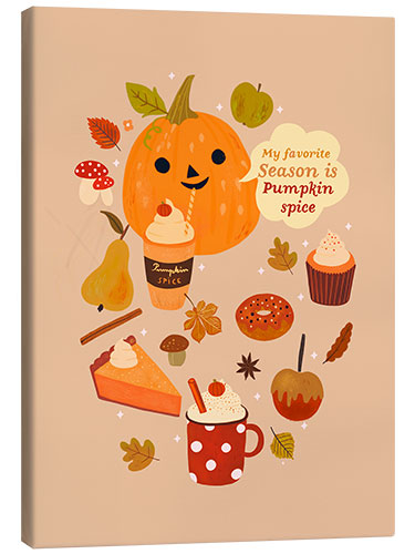 Canvas print Pumpkin Spice Season