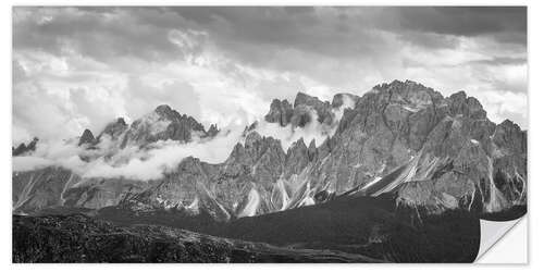 Sticker mural Sesto Dolomites in South Tyrol