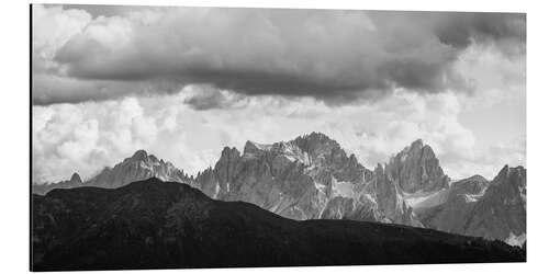 Quadro em alumínio Sesto Dolomites, South Tyrol