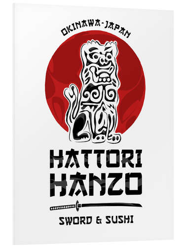 Hartschaumbild Hattori Hanzo