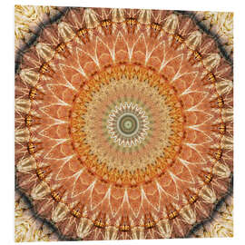 Stampa su PVC Mandala shining sun