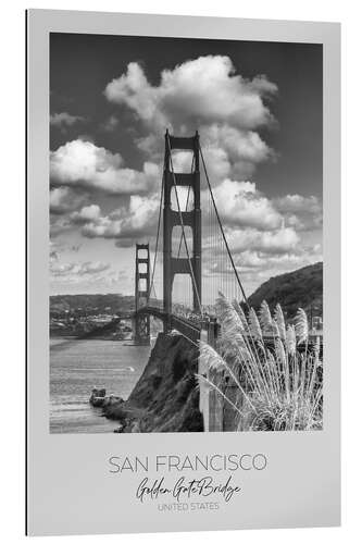 Gallery print San Francisco, Golden Gate Bridge