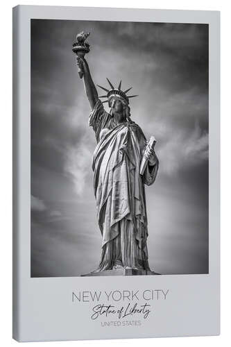 Canvas print New York, Statue of Liberty