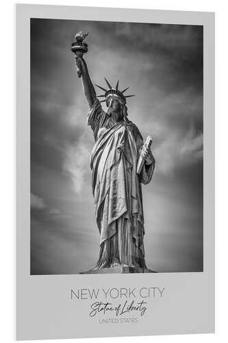 Cuadro de PVC New York, Statue of Liberty