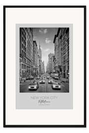 Gerahmter Kunstdruck New York, 5th Avenue