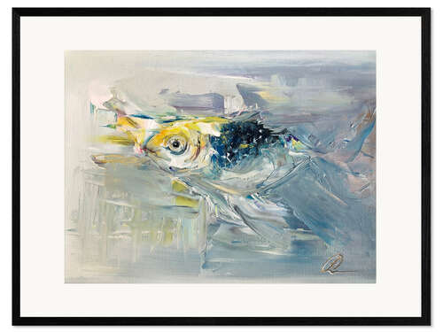 Innrammet kunsttrykk Fish in the water