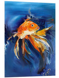 Foam board print Goldfish