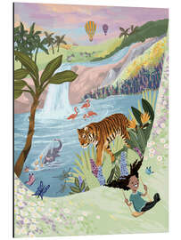 Magnettafel Schaukel Traumwelt