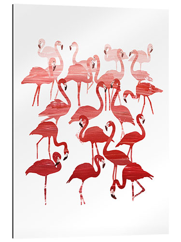 Gallery print Flamingo Family