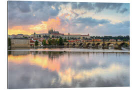 Gallery Print Prager Burg und Karlsbrücke