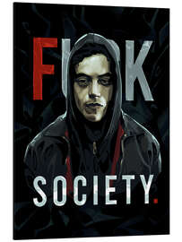 Cuadro de aluminio Mr Robot Fsociety