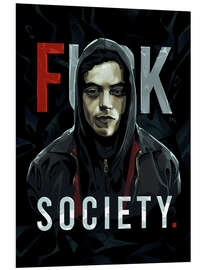 Tableau en PVC Mr Robot Fsociety