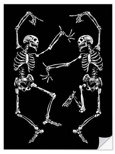 Wall sticker Death Dance