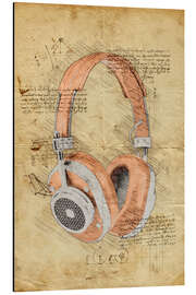 Magnettafel Kopfhörer